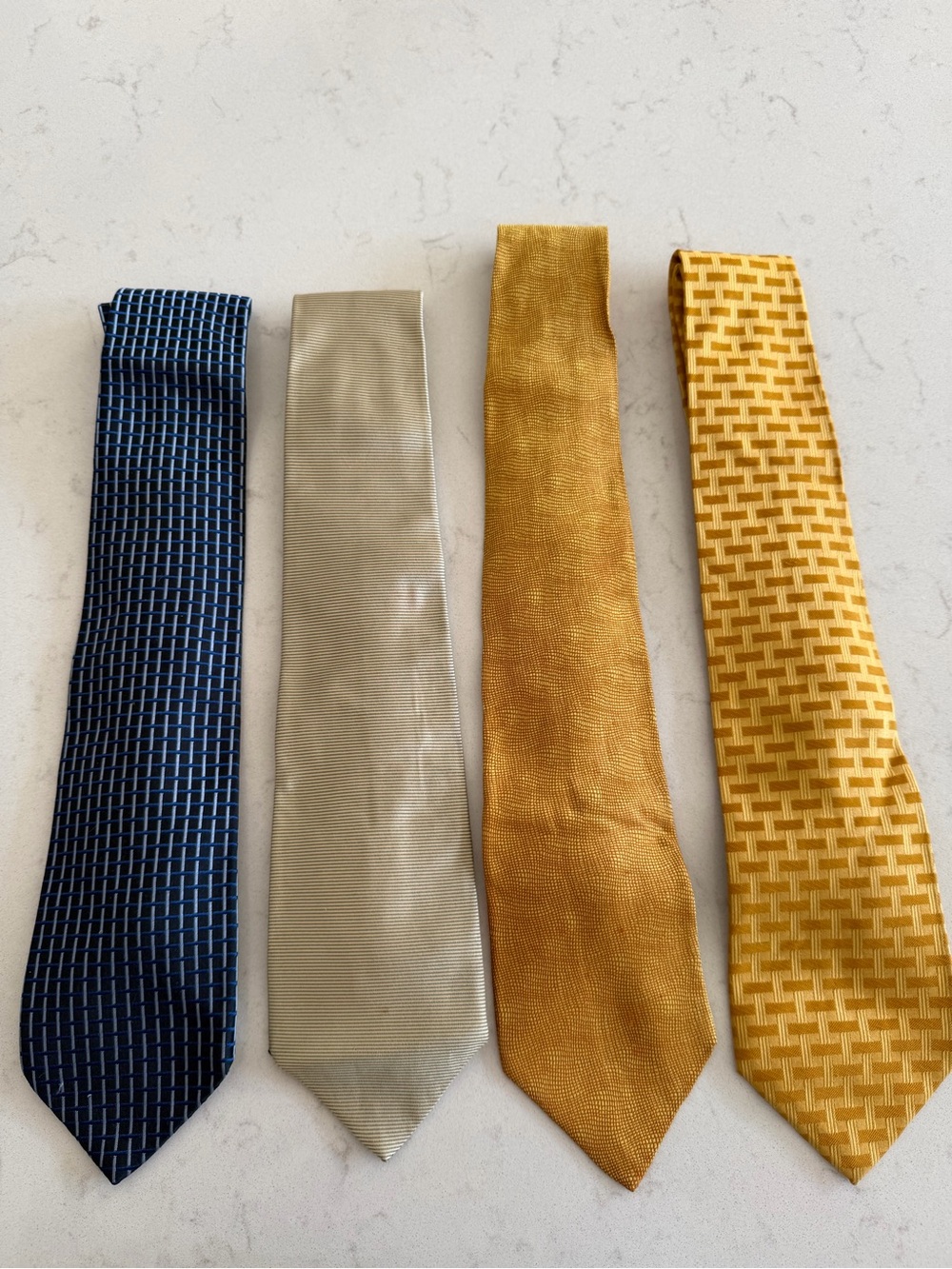 Stratford Men's silk Tie bundle of 4